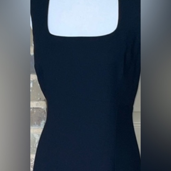 Vintage Liz Claiborne Black Special Occasion Formal Prom Cocktail Column Dress - Picture 6 of 11